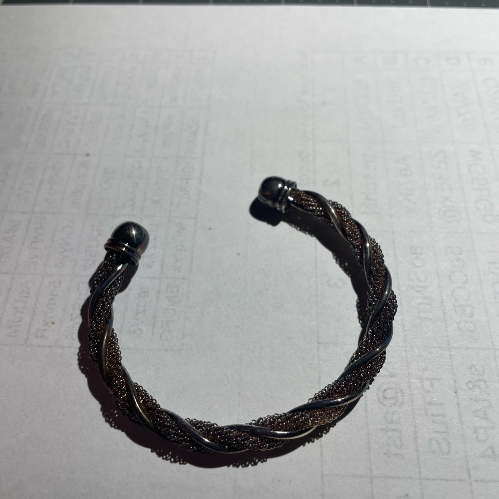 Twisted Metal Cuff Bracelet